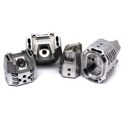 Piezas de metal del CNC de la astilla de aluminio de las piezas del CNC de la precisión que muelen