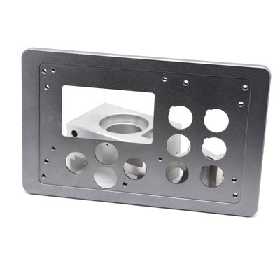Las piezas de aluminio del CNC atornillan trabajar a máquina micro de aluminio del casquillo de extremo ISO9001